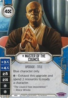 Master of the Council - Empire at War - Star Wars: Destiny card