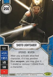 Shoto Lightsaber - Empire at War - Star Wars: Destiny card