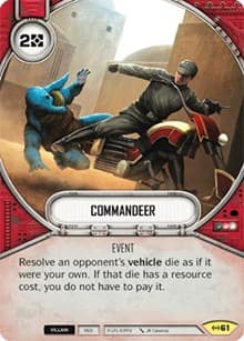 Commandeer - Empire at War - Star Wars: Destiny card
