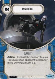 Insidious - Empire at War - Star Wars: Destiny card