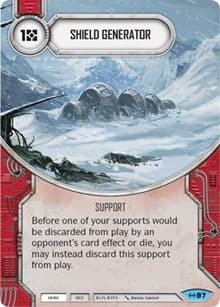 Shield Generator - Empire at War - Star Wars: Destiny card