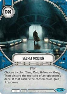 Secret Mission - Empire at War - Star Wars: Destiny card