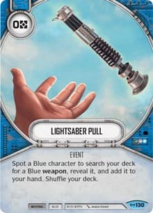 Lightsaber Pull - Empire at War - Star Wars: Destiny card