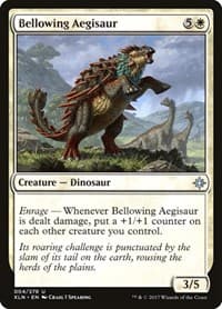 Bellowing Aegisaur - Ixalan - Magic: The Gathering card