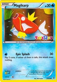Magikarp - 22/83 (Toys R Us Promo) - Miscellaneous Cards & Products - Pokemon card