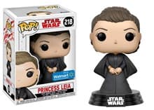 Star Wars: The Last Jedi: Princess Leia (Bobble-Head) (Walmart Exclusive) - Pop! Vinyl - Funko card