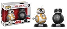 Star Wars: The Last Jedi: BB-8 & BB-9E 2-Pack (Bobble-Heads) (Best Buy Exclusive) - Pop! Vinyl - Funko card