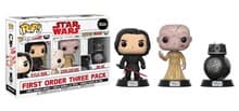 Star Wars: The Last Jedi: First Order Three Pack (Bobble-Heads) (Costco Exclusive) - Pop! Vinyl - Funko card