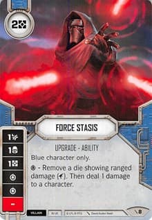Force Stasis (Card Only) - Two-Player Game - Star Wars: Destiny card