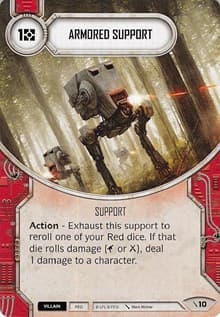 Armored Support - Two-Player Game - Star Wars: Destiny card