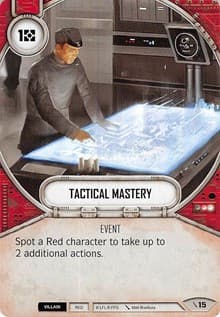 Tactical Mastery - Two-Player Game - Star Wars: Destiny card