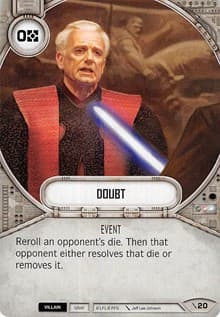 Doubt - Two-Player Game - Star Wars: Destiny card