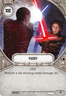 Parry - Two-Player Game - Star Wars: Destiny card