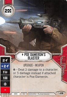 Poe Dameron's Blaster - Two-Player Game - Star Wars: Destiny card