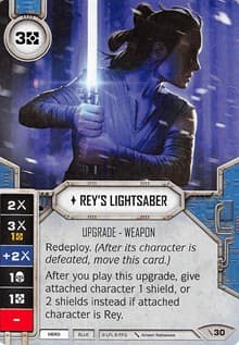 Rey's Lightsaber - Two-Player Game - Star Wars: Destiny card