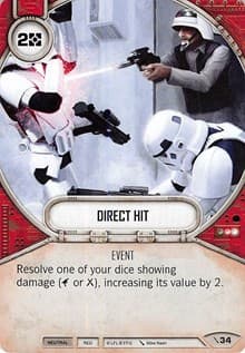 Direct Hit - Two-Player Game - Star Wars: Destiny card