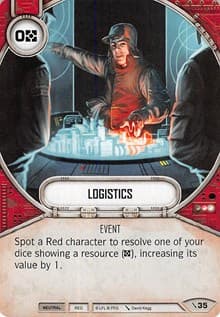 Logistics - Two-Player Game - Star Wars: Destiny card