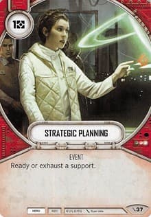 Strategic Planning - Two-Player Game - Star Wars: Destiny card