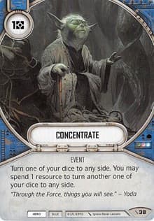 Concentrate - Two-Player Game - Star Wars: Destiny card