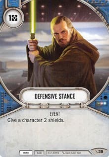 Defensive Stance - Two-Player Game - Star Wars: Destiny card