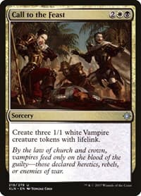 Call to the Feast - Ixalan - Magic: The Gathering card