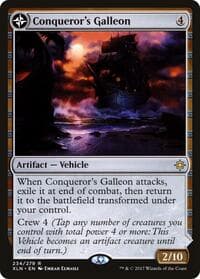 Conqueror's Galleon - Ixalan - Magic: The Gathering card