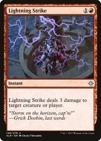 Lightning Strike - Ixalan - Magic: The Gathering card