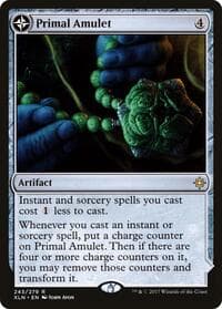 Primal Amulet - Ixalan - Magic: The Gathering card