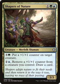 Shapers of Nature - Ixalan - Magic: The Gathering card
