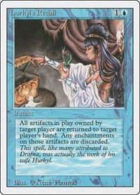 Hurkyl's Recall - Revised Edition - Magic: The Gathering card