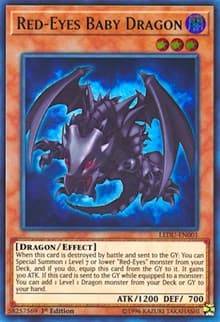Red-Eyes Baby Dragon - Legendary Duelists - YuGiOh card