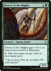 Drover of the Mighty - Ixalan - Magic: The Gathering card