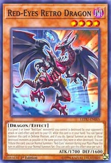 Red-Eyes Retro Dragon - Legendary Duelists - YuGiOh card