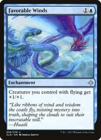 Favorable Winds - Ixalan - Magic: The Gathering card