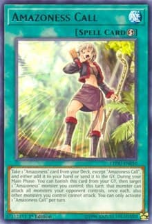 Amazoness Call - Legendary Duelists - YuGiOh card