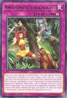 Amazoness Onslaught - Legendary Duelists - YuGiOh card