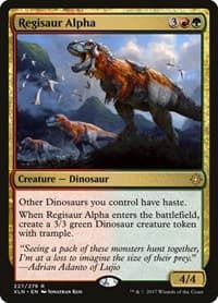 Regisaur Alpha - Ixalan - Magic: The Gathering card