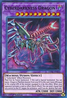 Cyberdarkness Dragon - Legendary Duelists - YuGiOh card