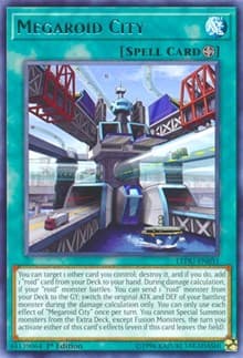 Megaroid City - Legendary Duelists - YuGiOh card