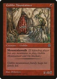Goblin Mountaineer - Portal Second Age - Magic: The Gathering card
