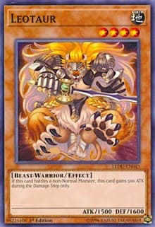 Leotaur - Legendary Duelists - YuGiOh card