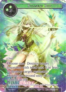 Bullseye Bow (Full Art) - Ancient Nights - Force of Will card