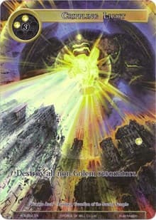Crippling Light (Full Art) - Ancient Nights - Force of Will card