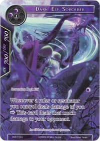 Dark Elf Sorcerer (Full Art) - Ancient Nights - Force of Will card