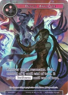 Devil's Advocate (Full Art) - Ancient Nights - Force of Will card