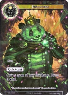 Discovery (Full Art) - Ancient Nights - Force of Will card