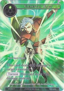 Elemental Blast (Full Art) - Ancient Nights - Force of Will card
