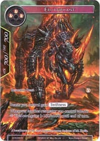 Eruptiphant (Full Art) - Ancient Nights - Force of Will card