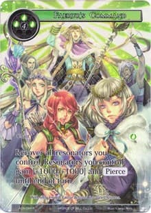 Faerur's Command (Full Art) - Ancient Nights - Force of Will card
