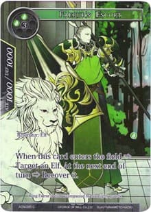 Faerur's Escort (Full Art) - Ancient Nights - Force of Will card